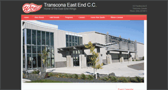 Desktop Screenshot of eastendarena.ca